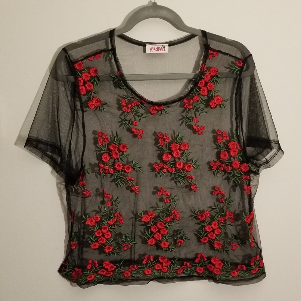 Mad rag mesh tshirt